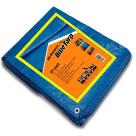 All Purpose Tarp, 50' x 50', Blue