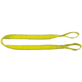 4"W 10'L 1 Ply Eye & Eye Poly Web Sling Twisted Eyes