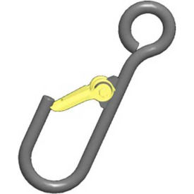1" Alloy Latching J-Hook, Style A 2300 Lb. Capacity