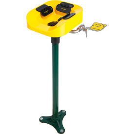 Optimus Pedestal Mounted Eye & Face Wash with Plastic Bowl
