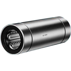 Double Wide Closed Linear Bearing with Resin Retainer, 1/2"ID, Steel