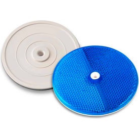 3-1/4" Blue Centermount Reflector, Plastic Backplate