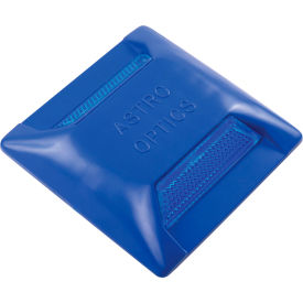 Temporary Pavement Marker, 4" x 4", Blue, Double Lens