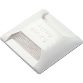 Temporary Pavement Marker, 4" x 4", White, 1 Slide