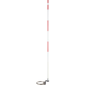 7' Long Fiberglass Pedestal Utility Marker