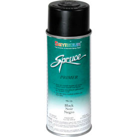 Spruce General Use Spray Paint 16 Oz. Black 12 Cans/Case