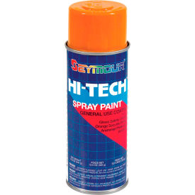 Hi-Tech Enamel 16 Oz. Safety Orange 6 Cans/Case