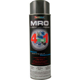 MRO Industrial Enamel 20 Oz. Dark Gray 6 Cans/Case - 620-1417