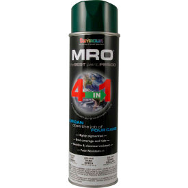 MRO Industrial Enamel 20 Oz. Dark Green 6 Cans/Case