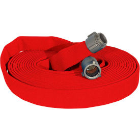 Fire Hose, 1-3/4" X 50 Ft, 400 PSI, Red