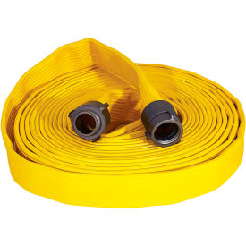 Standard Nitrile Fire Hose, 2-1/2" X 50 Ft, 300 PSI, Yellow