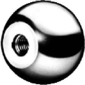 Steel Ball Knobs Tapped 50mm Diameter 10mm Length M12x1.75