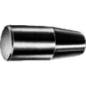 Phenolic Cylindrical Handle W/Molded-In Thread 25mm Diameter 65mm Length M8x1.25