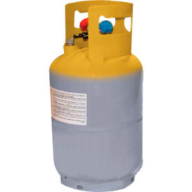 Mastercool 30 lb. D.O.T. Refrigerant Recovery Tank Without Float Switch 1/4" FL-M