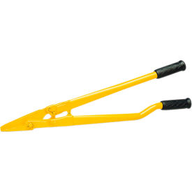 Heavy Duty Steel Strapping Cutter for Up To 0.050" Thick & 2" Strap Width, Yellow