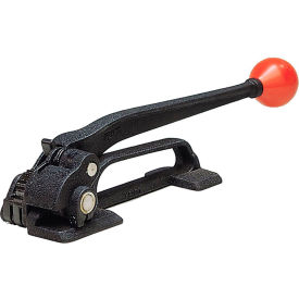 Economy Feed Wheel Tensioner for 0.035" Thick & 3/8-3/4" Strap Width, Black & Red
