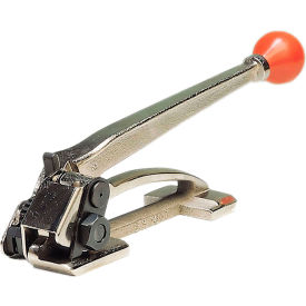 Economy Heavy Duty Feed Wheel Tensioner for 0.035" Thick & 3/8-3/4" Strap Width, Silver