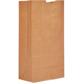 Extra Heavy Duty Paper Grocery Bags, #20, 8-1/4"W x 5-5/16"D x 16-1/8"H, Kraft, 500/Pack