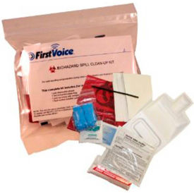 Basic Bloodborne Pathogen Clean-Up Kit, Polybag