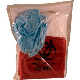 Deluxe Bloodborne Pathogen Clean-Up Kit, Polybag