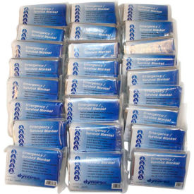 Mylar Emergency Response Blanket, 25/Pack