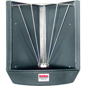 Utility Poly Corner Stall Feeder With Galvanized Rods For Hay Rack 21"L x 21"W x 35"H