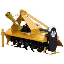 4' Gear Driven Rotary Tiller Implement with Adjustable Feet Category 1