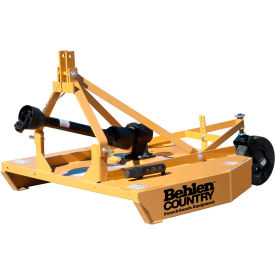 4' Medium Duty Taper Back Rotary Cutter Implement 40HP Shear Bolt