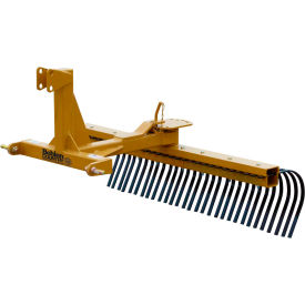 6' Medium Duty Landscape Rake Tractor Attachment Category 1