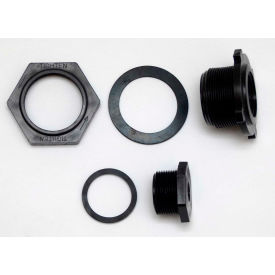 Bulkhead Fitting And Plug For Poly Stock Tank
