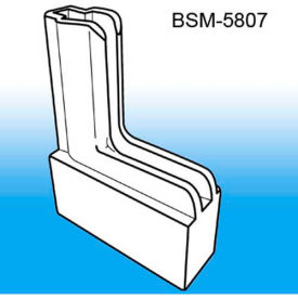 Magnetic Base Sign Holder System, 1/2"L x 2-1/4"W, White