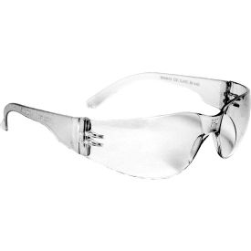 Mirage Frameless Safety Glasses, Clear Anti-Fog Lens, Clear Frame