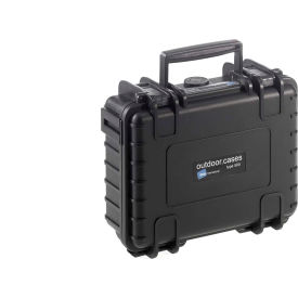 Small Outdoor Waterproof Case W/ Sponge Insert Foam 8-3/4"L x 7"W x 3-1/2H, Black