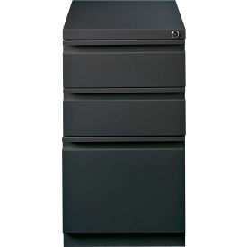 20" Deep Box/Box/File Mobile Pedestal - Charcoal