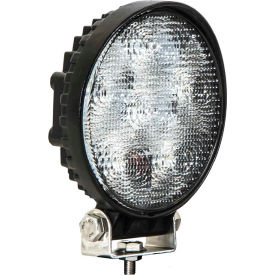 LED Round Clear Spot Light - 12-24 VDC - 6 LEDs