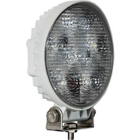 LED Round Clear Spot Light 12-24VDC - 6 LEDs