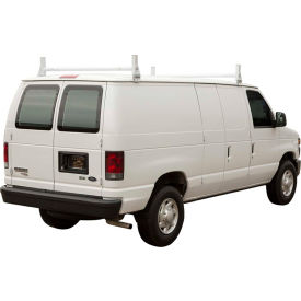 Van Ladder Rack Gutter Mount - White