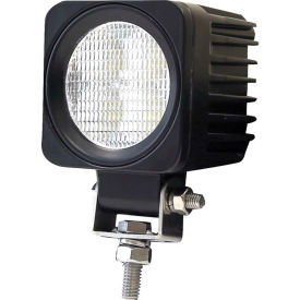LED Square Clear Flood Light 12-24VDC - 4 LEDs
