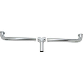 Elkay LK52 Chrome Continuous Waste Drain for 2 Compartment Sink