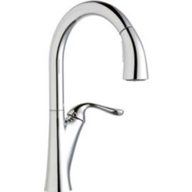 Elkay Harmony Pull-Down Kitchen Faucet, Chrome, Single Lever Handle