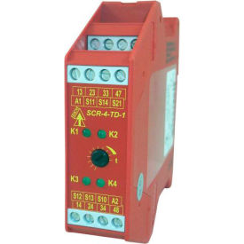 IDEM 180006 SCR-4-TD2 Relay-Std Screw Terminals