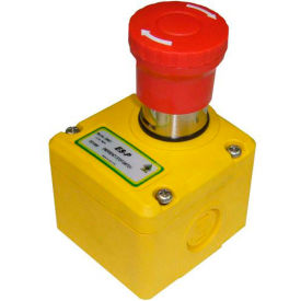 IDEM 230002 E-Stop Switch Knockout, 1/2NPT, 3NC, M20, Die Cast