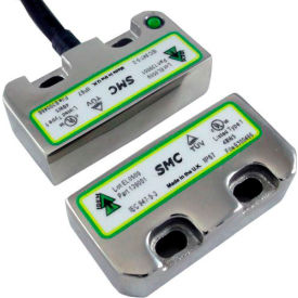 139008 SMC Coded Non Contact Switch W/LED, 8Way, 2NC 1NO, QC M12