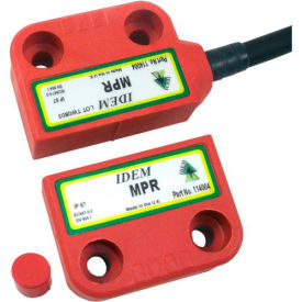 IDEM Magnetic Non Contact Switch, 8Way, 2NC 1NO, M12
