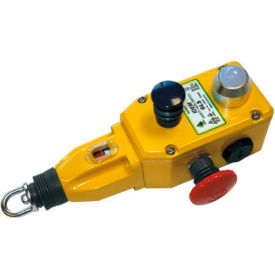 IDEM Rope Pull Switch E Stop/LED-STD Act, 2NC 1NO, Die Cast