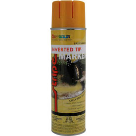 Solvent Base Street & Utility Marking Paint 20 oz. Hi-Viz Yellow, 12/Case