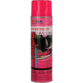 Solvent Base Street & Utility Marking Paint 20 oz. Pink Fluorescent 20-979, 12/Case