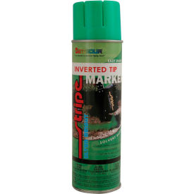 Solvent Base Street & Utility Marking Paint 20 oz. Green Fluorescent 20-968, 12/Case