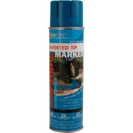 Solvent Base Street & Utility Marking Paint 20 oz. Blue Fluorescent 20-969, 12/Case