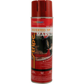 Waterbase Street & Utility Marking Paint 20 oz. Safety Red 20-671, 12/Case